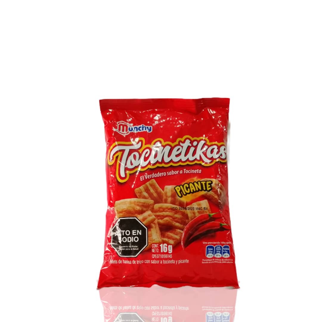 Munchis - Tocinetikas Picantes 16gr