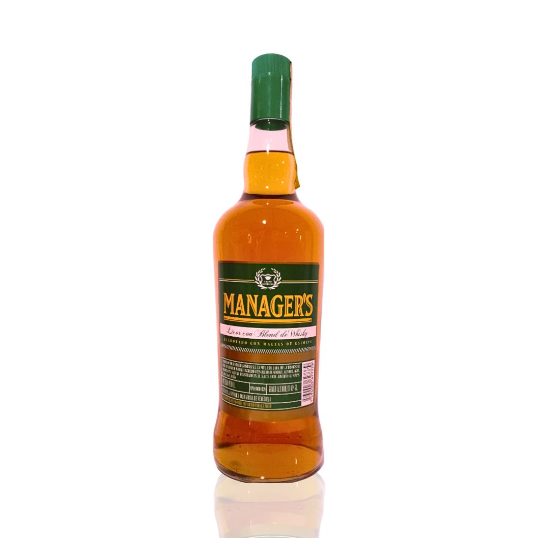 Manager's - Licor con Blend de Whisky 1L