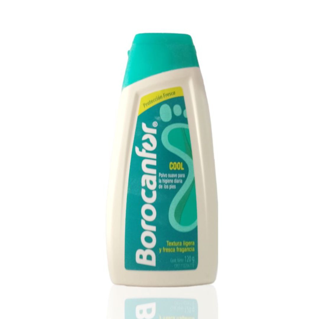 Borocanfor - Cool Textura Ligera y Fresca Fragancia 120g