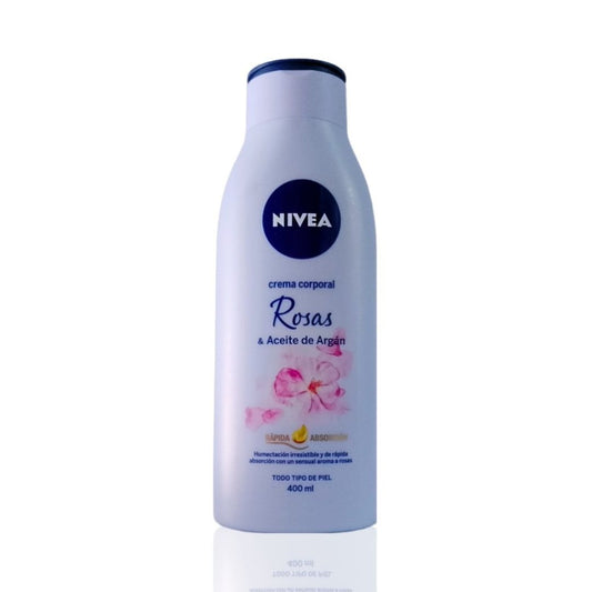 Nivea - Crema Corporal Con Rosas & Aceite de Argán