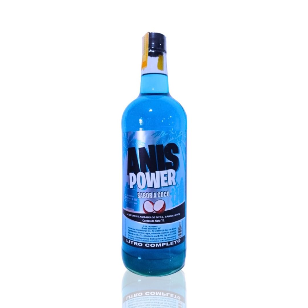 Anis - Power Con Sabor a Coco 1L