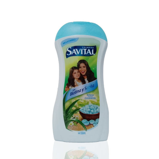 Shampoo Savital - Con Biotina y Sábila 550ml