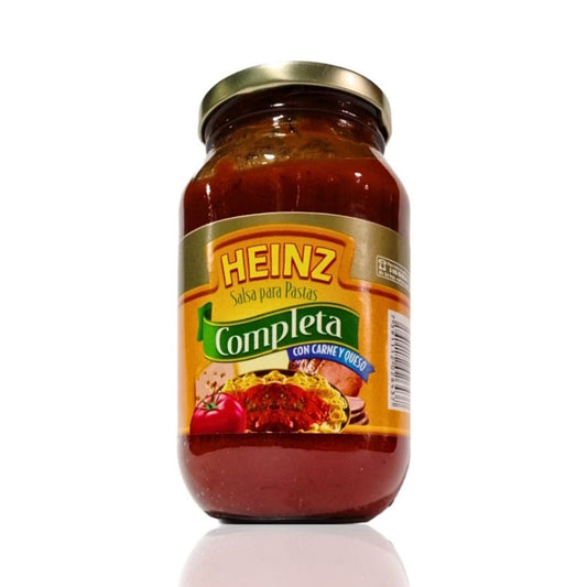 Heinz - Salsa para Pasta Completa Con Carne y Queso 495g